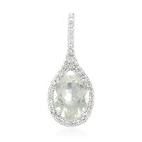 Colgante en plata con Ortoclasa