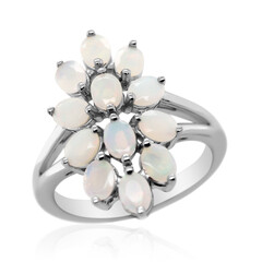 Anillo en plata con Ópalo de Welo