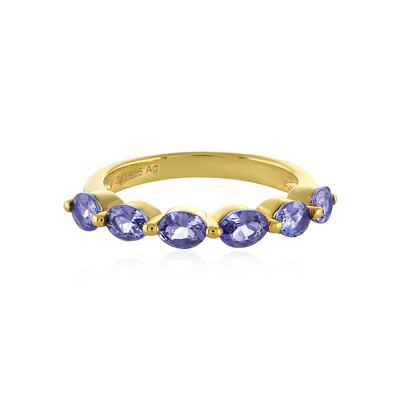 Anillo en plata con Tanzanita AAA