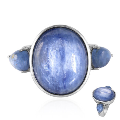 Anillo en plata con Cianita