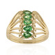 Anillo en oro con Tsavorita de Kenia AAA