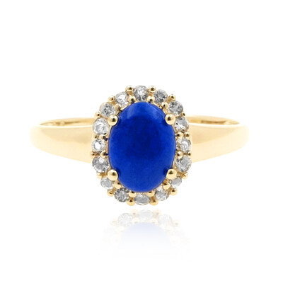 Anillo en oro con Lapislázuli