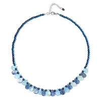 Collar en plata con Cianita