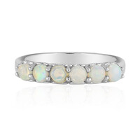 Anillo en plata con Ópalo de Welo