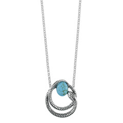 Collar en plata con Turquesa