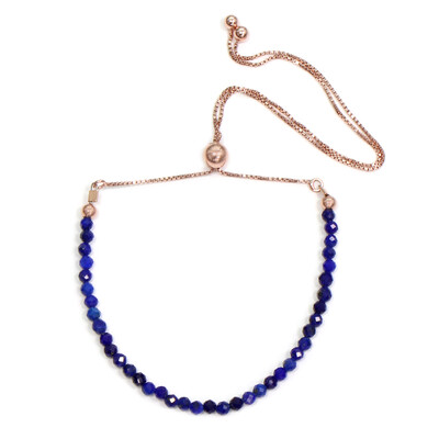 Brazalete en plata con Lapislázuli