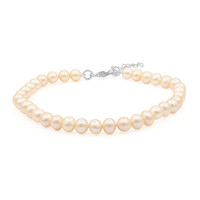 Brazalete en plata con Perla Freshwater (TPC)