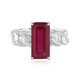 Anillo en plata con Rubí de Madagascar (de Melo)