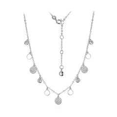 Collar en plata con Zircón