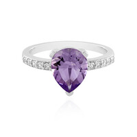 Anillo en plata con Amatista Rosa de Francia