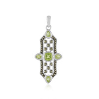 Colgante en plata con Peridoto
