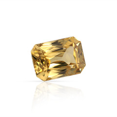 Piedra preciosa con Zircón amarillo 15,77 ct