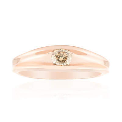 Anillo en oro con Diamante rosa de Francia de Argyle VS1 (Annette)