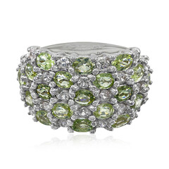 Anillo en plata con Turmalina Paraíba