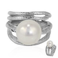 Anillo en plata con Perla Freshwater (TPC)