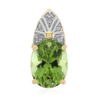 Colgante en oro con Peridoto de Wagogo