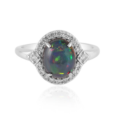 Anillo en plata con Ópalo de Mezezo