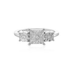 Anillo en plata con Diamante I2 (H)