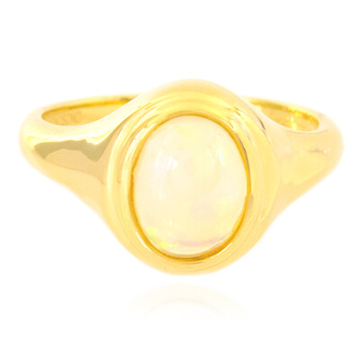 Anillo en plata con Ópalo de Welo (MONOSONO COLLECTION)