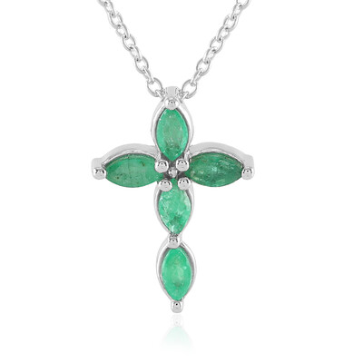 Collar en plata con Esmeralda de Socoto