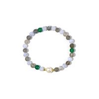 Brazalete con Perla blanca Freshwater (Riya)