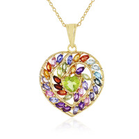 Collar en plata con Peridoto
