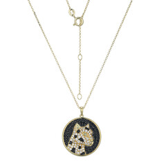 Collar en plata con Peridoto (Adela Silber)