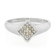 Anillo en plata con Diamante chocolate