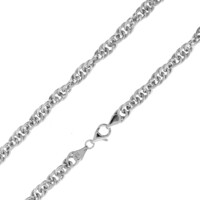 Cadena en plata