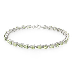 Brazalete en plata con Zafiro de Mozambique