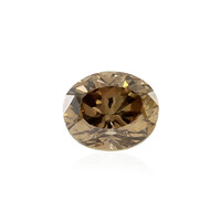 Piedra preciosa con Diamante SI1 chocolate 0,52 ct