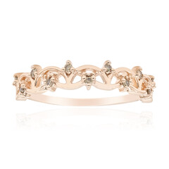 Anillo en oro con Diamante rosa de Francia de Argyle SI1