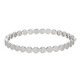 Brazalete en plata con Zircón (Adela Silber)