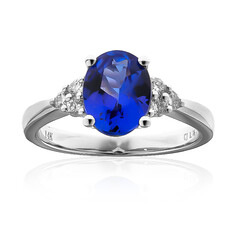 Anillo en oro con Tanzanita AAA (CIRARI)