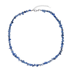 Collar en plata con Cuarzo azul