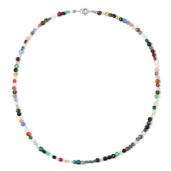 Collar en plata con Obsidiana dorada