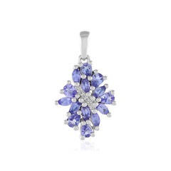 Colgante en plata con Tanzanita
