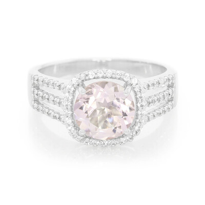 Anillo en plata con Amatista Rosa de Francia