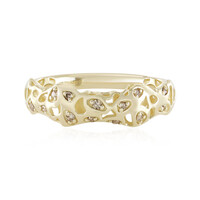 Anillo en oro con Diamante champán I2 (Ornaments by de Melo)