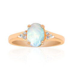 Anillo en oro con Ópalo Welo AAA