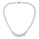 Collar en plata con Topacio azul cielo