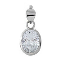 Colgante en plata con Cuarzo Príncipe