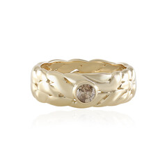 Anillo en oro con Diamante I3 champán (de Melo)