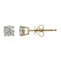 Pendientes en oro con Diamante I1 (H)  (CIRARI)
