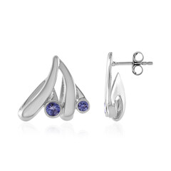 Pendientes en plata con Tanzanita (de Melo)