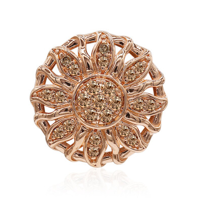 Colgante en oro con Diamante rosa de Francia de Argyle SI1 (Annette)