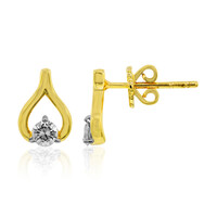 Pendientes en oro con Diamante SI1 (G)