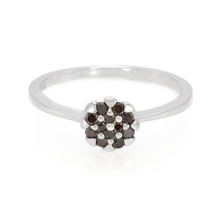 Anillo en plata con Diamante fantasía