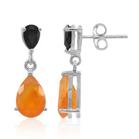 Pendientes en plata con Cornalina