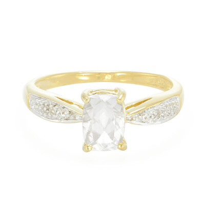 Anillo en plata con Berilo del Himalaya
